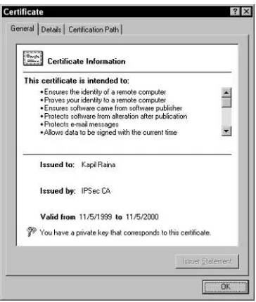 Figure 2.4Example of an end-entity certificate.