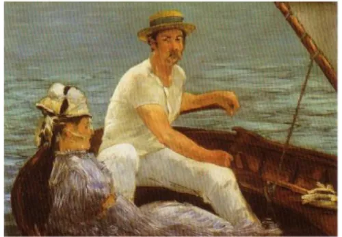 Gambar 7  Mary  Cassatt,  The  Boating Party, (1893-94). Sumber: 