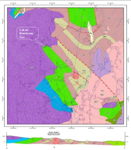 Gambar 4.5 Peta Geologi Daerah Penyelidikan 