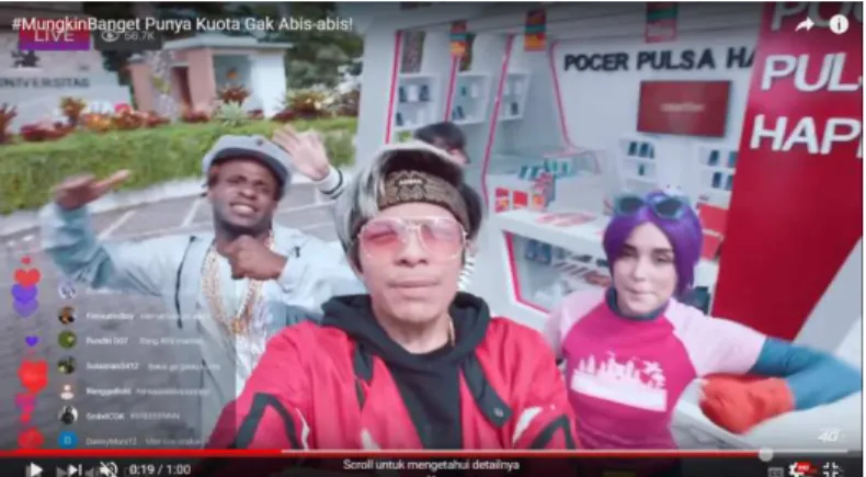 Gambar 1. Atta Halilintar dalam Iklan 