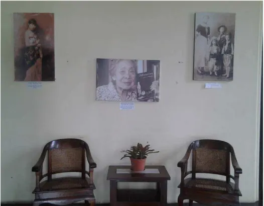 Gambar 26. Foto-foto semasa hidup Quenny Chang, anak pertama Tjong A Fie dengan Lim Koei Yap