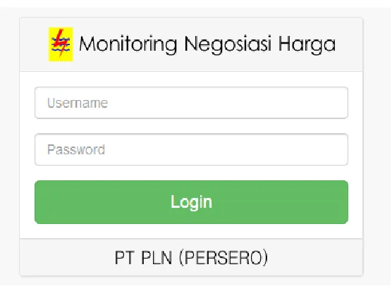 Gambar 4.3.1 Halaman login