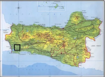 Gambar 1. Peta Lokasi Daerah Penyelidikan, Disekitar Daerah Wangon. 