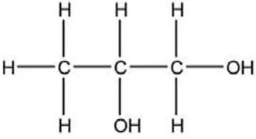 Gambar 2.1. Rumus bangun propilen glikol (Rowe, dkk., 2005) 