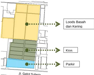 Gambar 4.9.  Zoning Kondisi Eksisting 