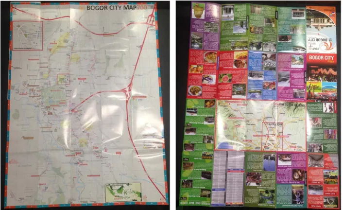Gambar 1.3 Leaflet Bogor City Map 