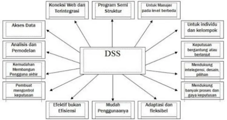 Gambar 1. Karakteristik dan Kapabilitas Kunci DSS 
