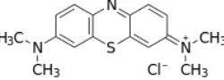 Gambar 2.4 Struktur Kimia Molekul Metilen Biru