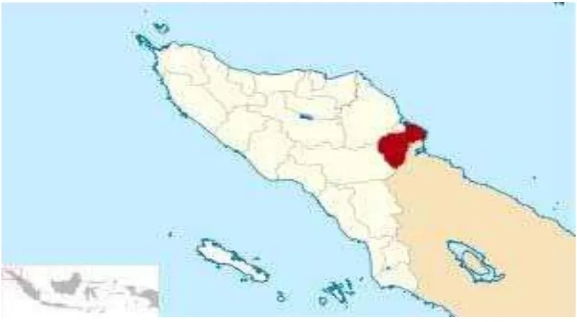  Gambar 3  Peta Kabupaten Aceh Tamiang