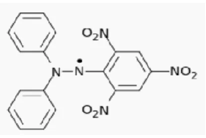 Gambar 1. Rumus Struktur 1,1-diphenyl-2-picrylehydrazyl  