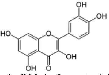 Gambar II.1  Struktur Senyawa Antosianin 