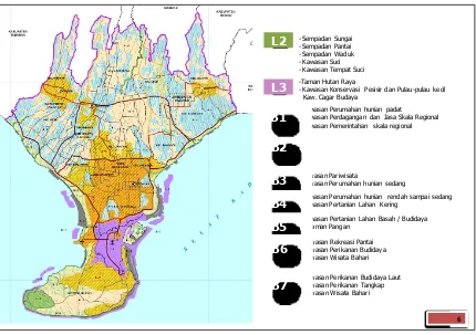 Gambar 3. 2 Rencana Pola Ruang Kawasan Perkotaan Sarbagita 