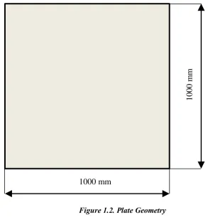 Figure 1.2. Plate Geometry 