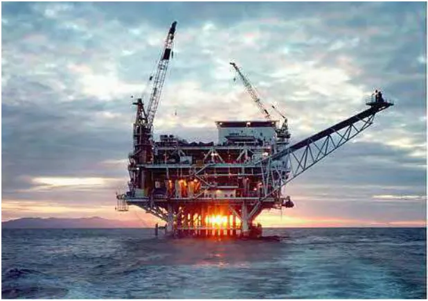 Gambar 3. Contoh bangunan Offshore Platform 