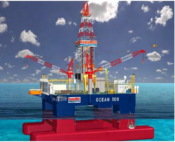 Gambar 4. Semi- submersible 