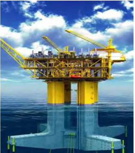 gambar 5. Tension Leg Platform