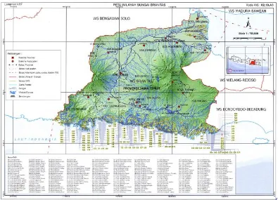 Gambar 9. Peta Wilayah Sungai Brantas (Permen PU&PR No 04/PRT/M?2015) 