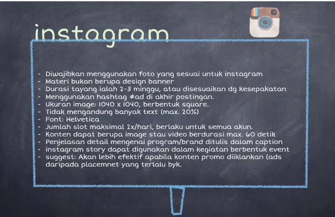 Gambar 4.2 SOP Ads Sales akun Instagram detikcom. 