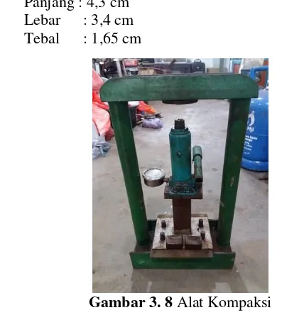 Gambar 3. 8  Alat Kompaksi 