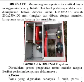 Gambar 2. 6  DROPSAFE system 