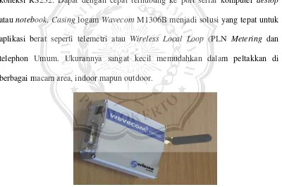 Gambar 2.14 Modem Wavecom Fastreak M1306B 
