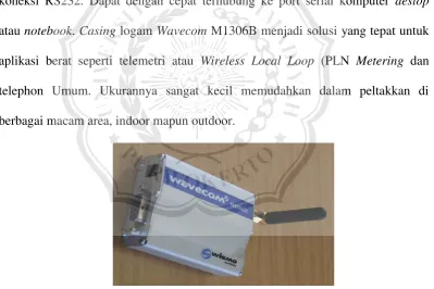 Gambar 2.14 Modem Wavecom Fastreak M1306B 