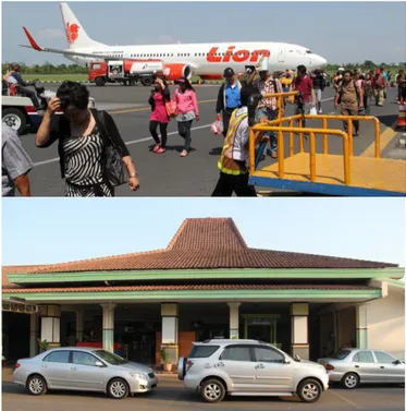 Gambar 4 : Suasana Bandara Ahmad Yani Semarang  Sumber: Iskandar, 2011 