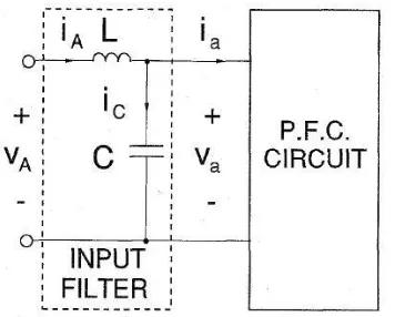 Gambar 2.19 Diagram Filter DC pada Rangkaian PFC [19] 