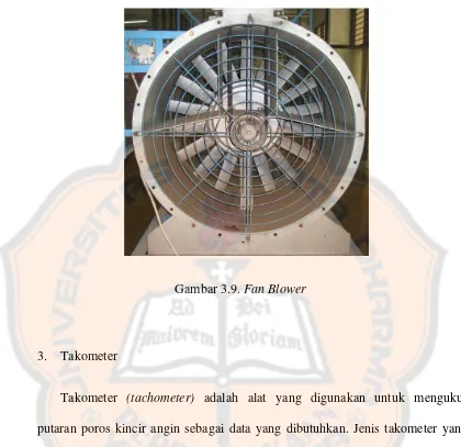 Gambar 3.9. Fan Blower 