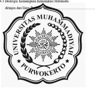 Tabel 4.3 Deskripsi Kemampuan Komunikasi Matematis  