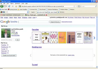 Gambar 5: E-mail library server pada Gmail (Sumber: http://books.google.com/books/) 