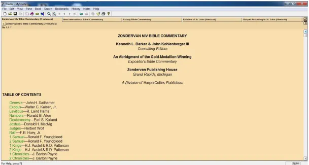Gambar 8. Zondervan NIV Bible Commentary 