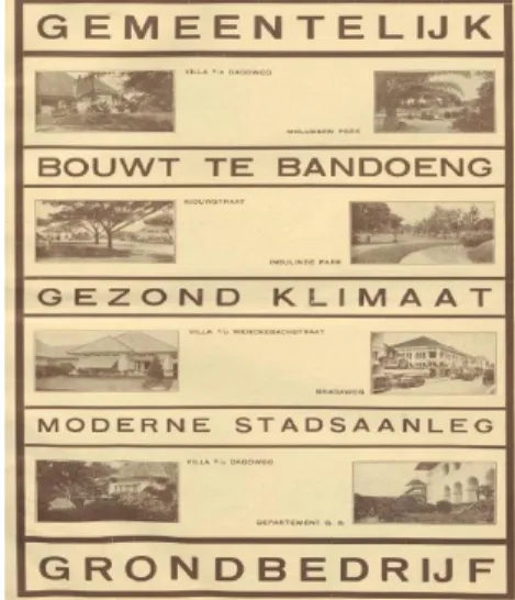 Gambar 6. Promosi wisata Kota Bandung  Sumber: Jubileum Bandoeng 1906-1936 