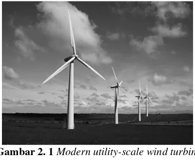 Gambar 2. 1  Modern utility-scale wind turbine 
