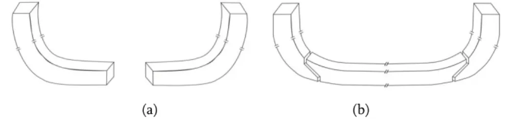 Gambar 5 Konstruksi gading-gading tipe U bottom. 
