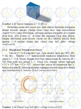 Gambar 2.13 Sensor tegangan LV 25-P[11] 
