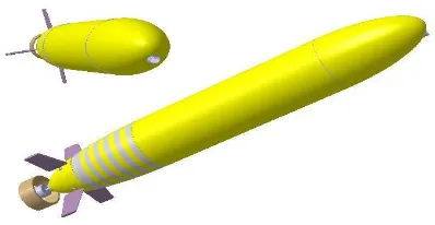 Gambar 2.2 AUV (Autonomous Underwater Vehicle) 