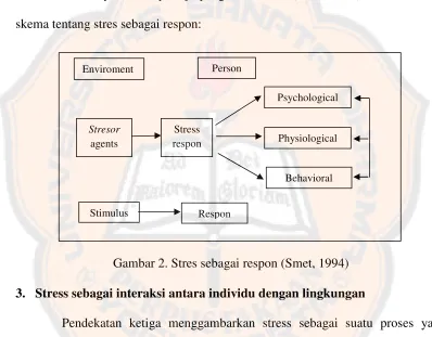 Gambar 2. Stres sebagai respon