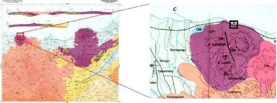 Gambar 2. 1. Peta Geologi Lembar Besuki (Pendowo & H. 