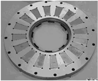 Gambar 2.5. Rotor motor axial flux BLDC  