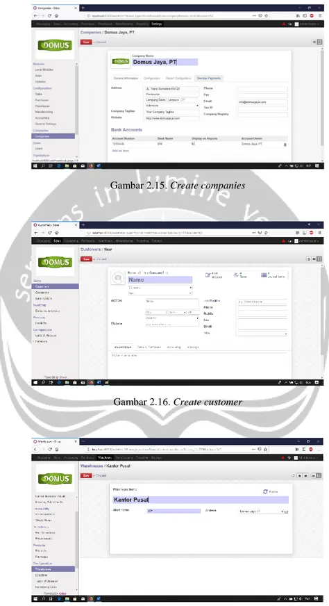 Gambar 2.15. Create companies 