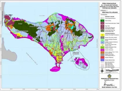 Gambar 3.6  Rencana Pola Ruang Wilayah Provinsi Bali 