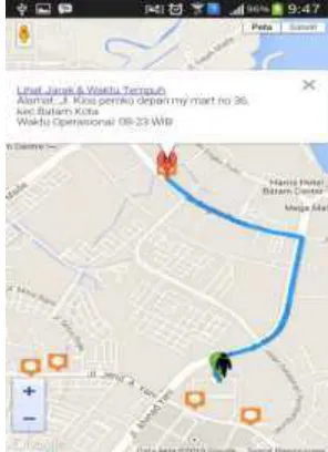 Tabel 1. Keterangan Icon Kecamatan 