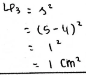 Gambar 4.  Hasil Jawaban S1 ketika Menyelesaikan Masalah 1