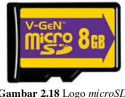 Gambar 2.18  Logo microSD 