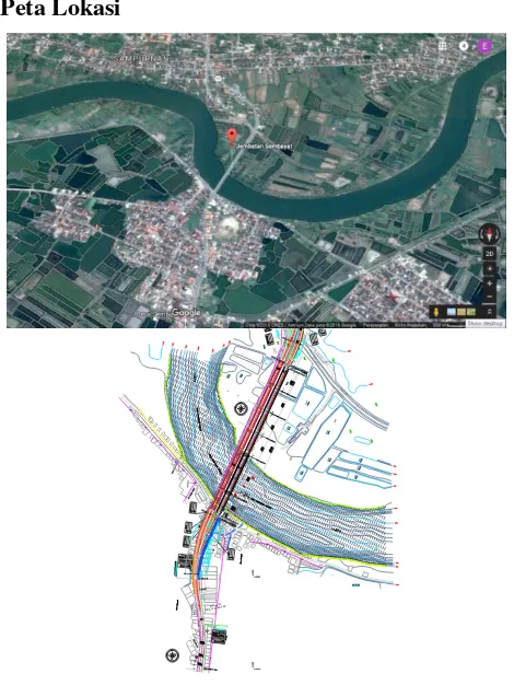Gambar 1.1: Peta lokasi jembatan Sembayat 
