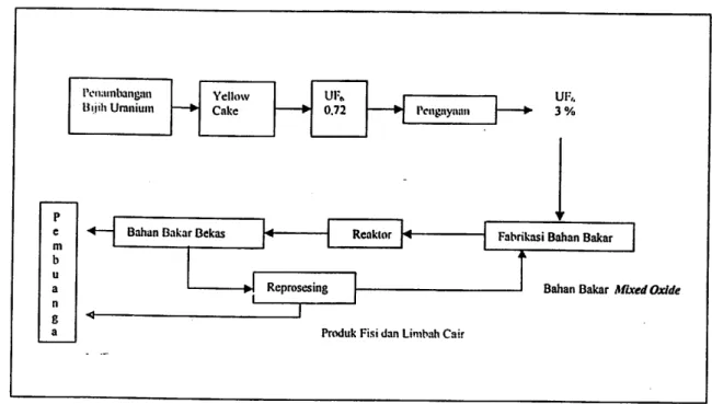 Gambar 3. Model Daur Bahan Bakar Tertutup[4|