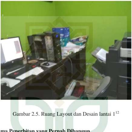 Gambar 2.5. Ruang Layout dan Desain lantai 1 12