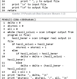 Gambar 3.9 Pseudocode Data Generator Skenario 1 (2) 