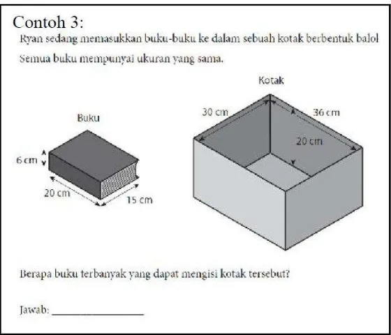 Gambar 1.1 Contoh Soal penalaran TIMSS 2011 